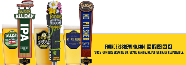 Founders Beer Cans and Drafts